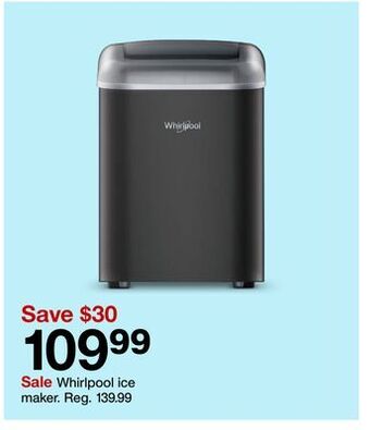 Target Whirlpool ice maker offer
