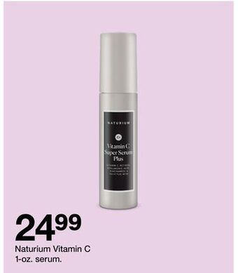 Target Naturium vitamin c 1-oz. serum. offer