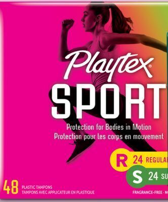 Target Playtex sport 48-ct. multipack tampons offer