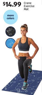 Aldi Crane exercise mat offer