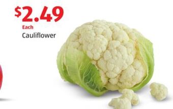 Aldi Cauliflower offer