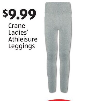 Aldi Crane ladies' athleisure leggings offer