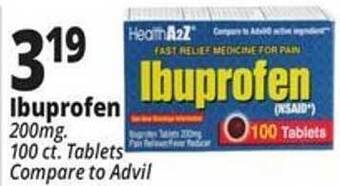 Ocean State Job Lot Ibuprofen offer