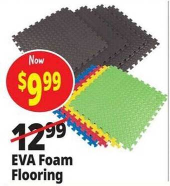 Ocean State Job Lot Eva foam flooring offer