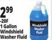 Ocean State Job Lot 1 gallon windshield washer fluid offer