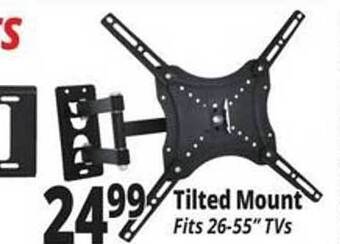 Ocean State Job Lot Tilted mount offer