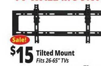 Ocean State Job Lot Tilted mount offer