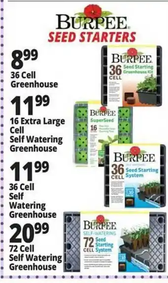 Ocean State Job Lot Burpee seed starters offer
