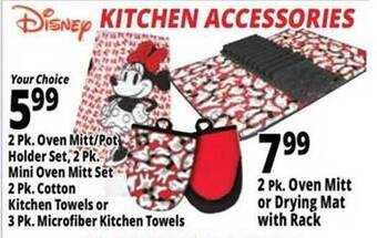 Ocean State Job Lot Disney kitchen accessories offer