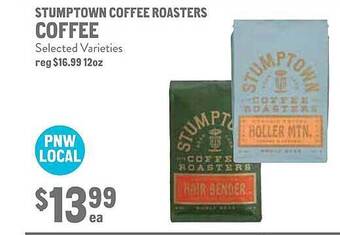 New Seasons Market Stumptown coffee roasters coffee offer