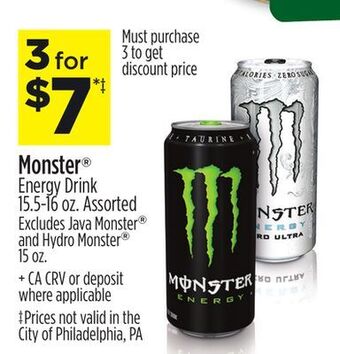 Dollar General Monster® offer