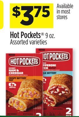 Dollar General Hot pockets® offer
