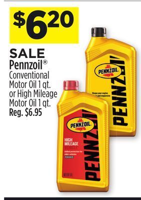 Dollar General Pennzoil® offer