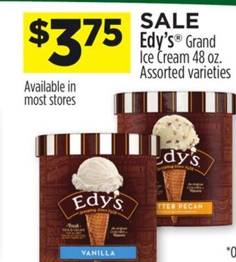 Dollar General Edy's® grand ice cream offer