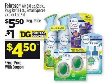 Dollar General Febreze® offer