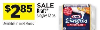 Dollar General Kraft® singles offer