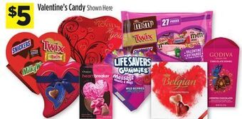 Dollar General Valentine's candy shown here offer