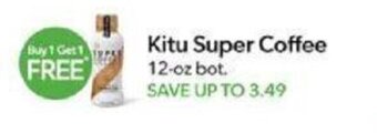 Publix Kitu Super Coffee 12-oz bot offer