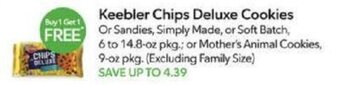 Publix Keebler Chips Deluxe Cookies offer