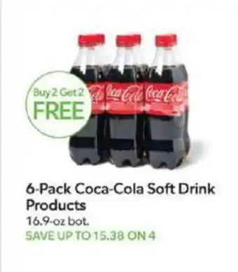 Publix Coca-Cola Soft Drinks 6-Pack 16.9 oz bot. offer