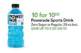 Publix Powerade Sports Drink offer