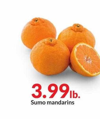 Hy-Vee Sumo mandarins offer