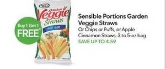 Publix Sensible portions garden veggie straws offer