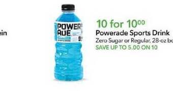 Publix Powerade sports drink offer