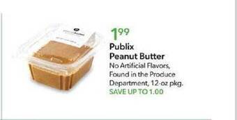 Publix Publix peanut butter offer