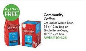 Publix Community coffee offer