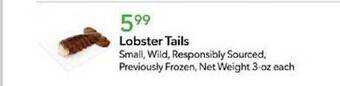 Lobster tails