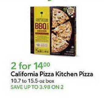 Publix California pizza kitchen pizza offer