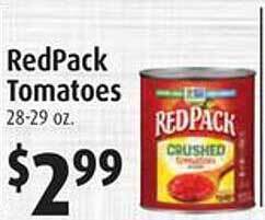 Gristedes Redpack tomatoes offer