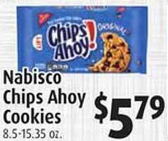 Gristedes Nabisco chips ahoy cookies offer