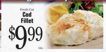 Morton Williams Cod fillet offer