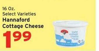 Hannaford Hannaford cottage cheese offer