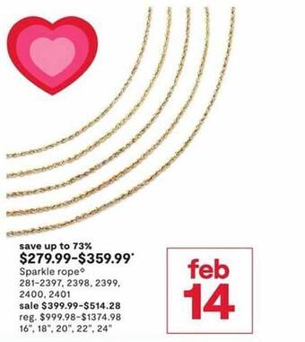 JC Penney Sparkle rope offer
