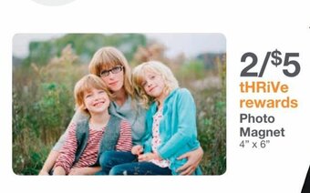 Kinney Drugs Photo Magnet 4"x 6" offer
