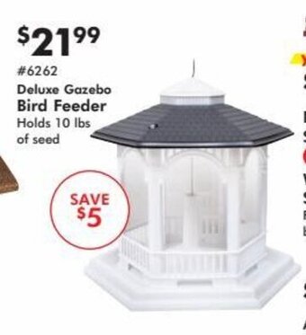 Valu Home Centers Deluxe Gazebo Bird Feeder offer
