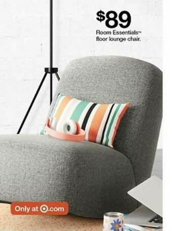 Target Room Essentials Floor Lounge Chair offer
