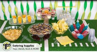 Dollar Tree Catering supplies offer
