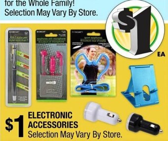 Dollar Tree Electronic Accessories offer