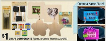 Dollar Tree Craft Components offer