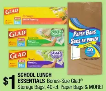 Dollar Tree School Lunch Essentials offer
