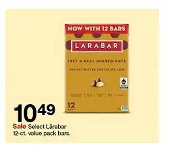 Target Lärabar 12-ct value pack bars offer