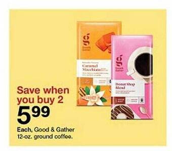 Target Good & gather 12-oz. ground coffee offer
