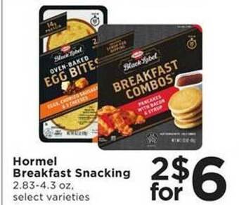 Cub Foods Hormel breakfast snacking offer