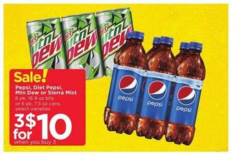 Cub Foods Pepsi, diet pepsi, mtn dew or sierra mist offer