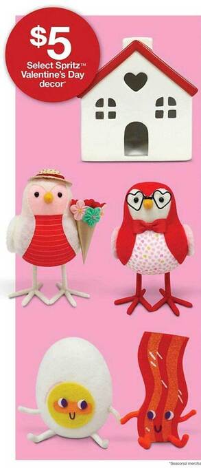 Target Spritz valentine's day decor offer