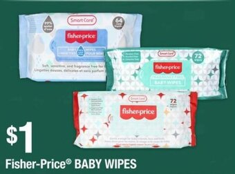 Dollar Tree Fisher-Price Baby Wipes offer